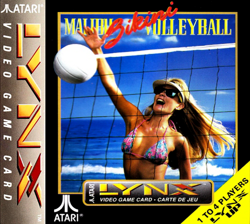 Malibu Bikini Volleyball (USA, Europe) Lynx Game Cover